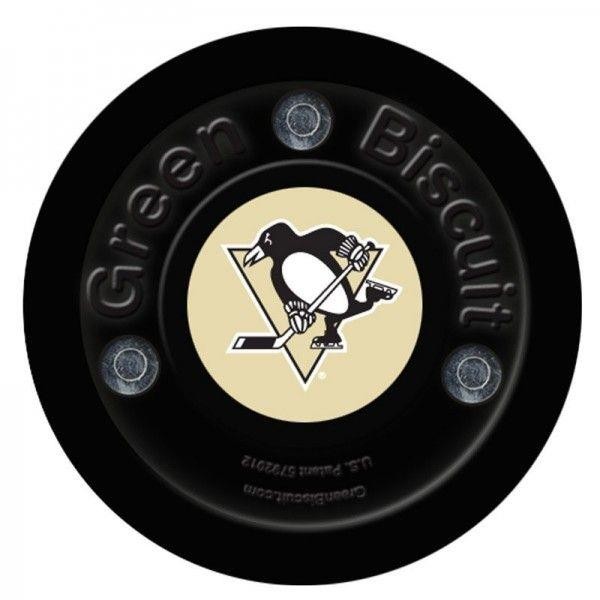 Green Biscuit Puck NHL